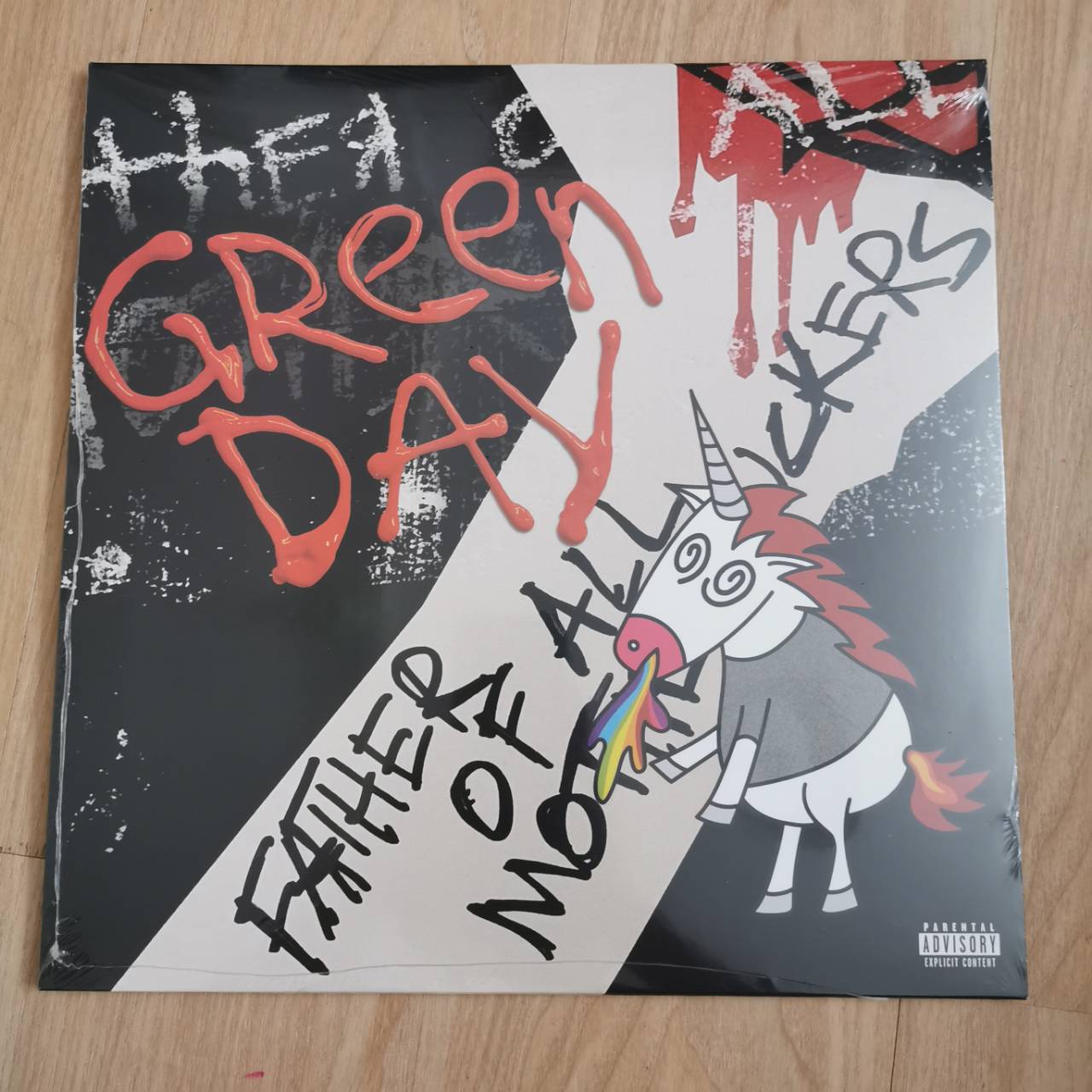 แผ่นเสียงใหม่ซีล Green day : Father​ ​of​ all... black vinyl แผ่นเสียใหม่ ซีล