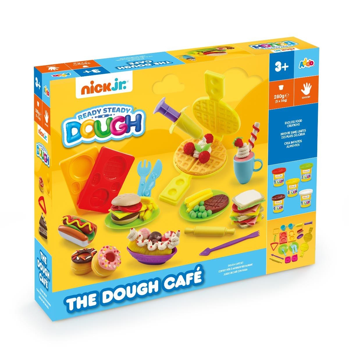 ชุดแป้งโดว์คาเฟ่ขนม Nick Jr. Ready Steady Dough The Dough Cafe Playset