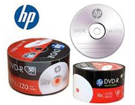 แผ่น DVD HP แผ่นดีวีดีใช้ไรท์ข้อมูล แผ่นความจุ 4.7 GB