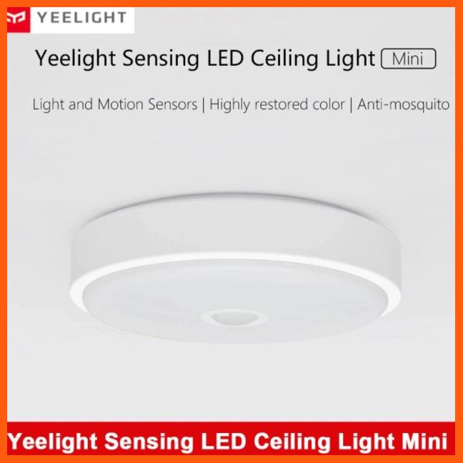 Sale: Yeelight LED Ceiling light Mini 250mm ไฟเพดานอัจฉริยะพร้อมเซนเซอร์ตัวจับความเคลื่อนไหว ไฟติดเพดาน ระบบเซนเซอร์อัฉริยะทำงานเองอัตโนมัติ