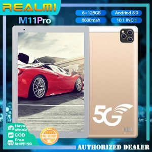 ภาพหน้าปกสินค้าศูนย์ไทย Realmi ใหม่! แท็บเล็ต 10.1 นิ้ว NEW Android 8.0 tablet Ram6Gb + Rom128Gb แท็บเล็ตโทรได้4g รองรับภาษาไทยและอีกหลากหลายภาษา ใช้งานง่าย รองรับ 2 ซิม เล่นเน็ต + โทรออกได้ GPS Wifi WPS แทปเล็ตราคาถูก รับประกัน 1 ปี ฟรีปากกาหน้าจอสัมผัส ที่เกี่ยวข้อง