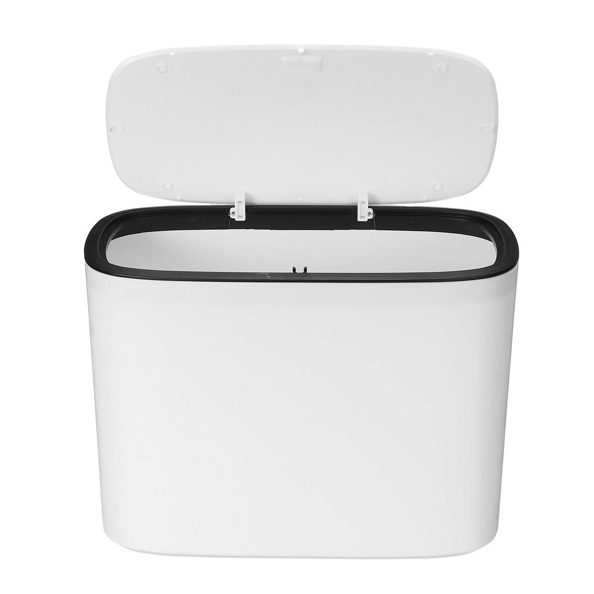 10L Large Capacity Dry Wet Dual Use Trash Can Plastic Recycling Waste