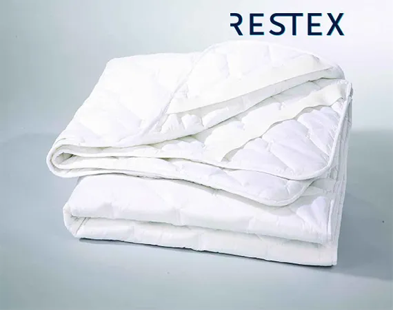 RESTEX ผ้ารองกันเปื้อน คุณภาพโรงแรม 5 ดาว ขนาดที่นอน3.5 ฟุต ใย Hollow filled กันไรฝุ่น พร้อมยางรัดมุม