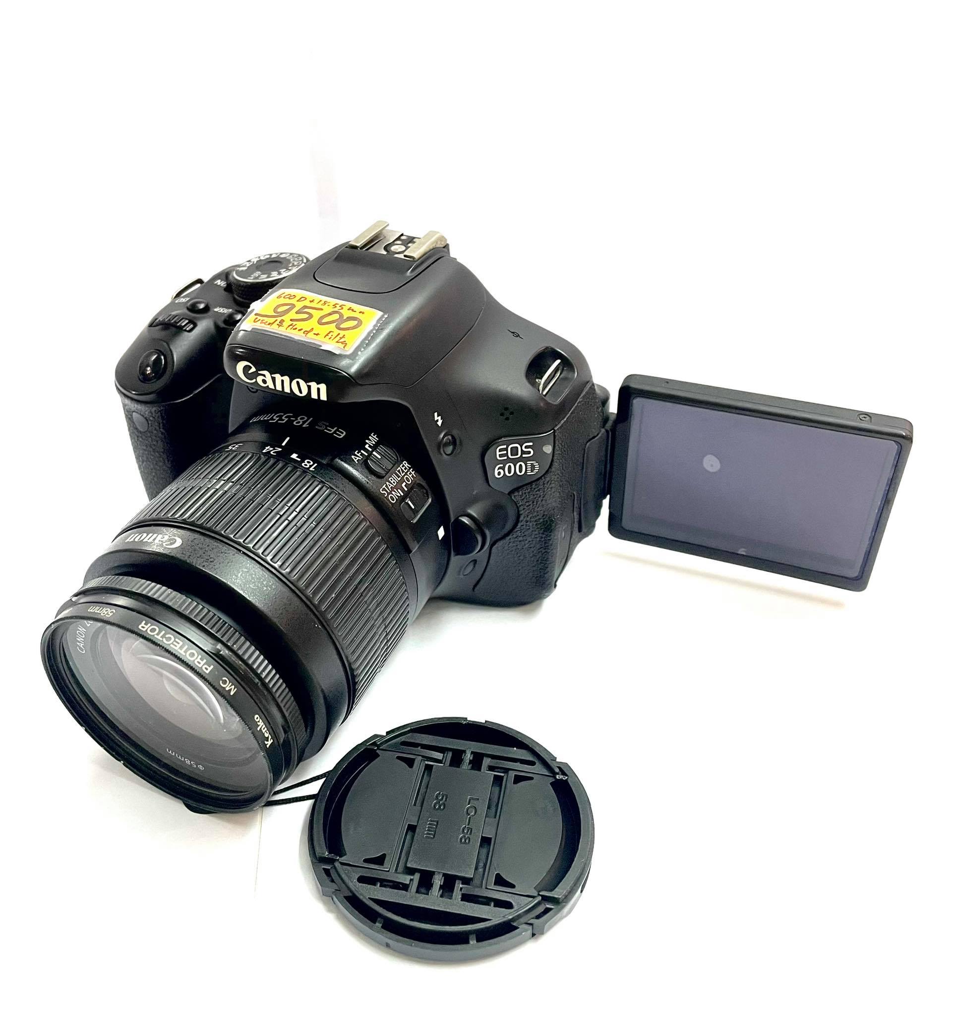 Canon EOS 600D + Kit 18-55mm. IS - (มือ 2) สภาพดี เชื่อถือได้ สินค้ารับ ...