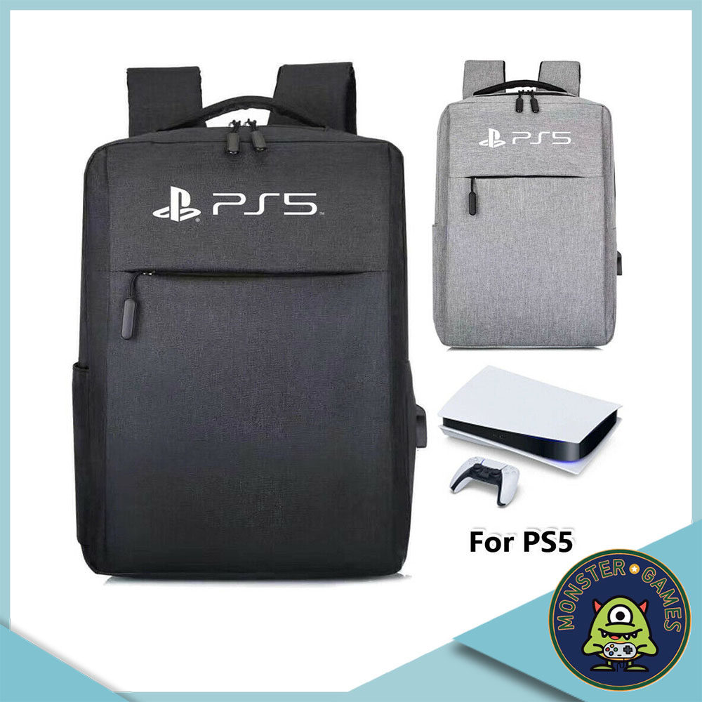 กระเป๋าสะพายหลัง PS5 ใส่เครื่อง PS5 ได้ (เป้)(เป้ ps5)(กระเป๋าเป้)(กระเป๋า ps5)(ps5 bag)(ps5 backpack)(playstation bag)(playstation backpack)