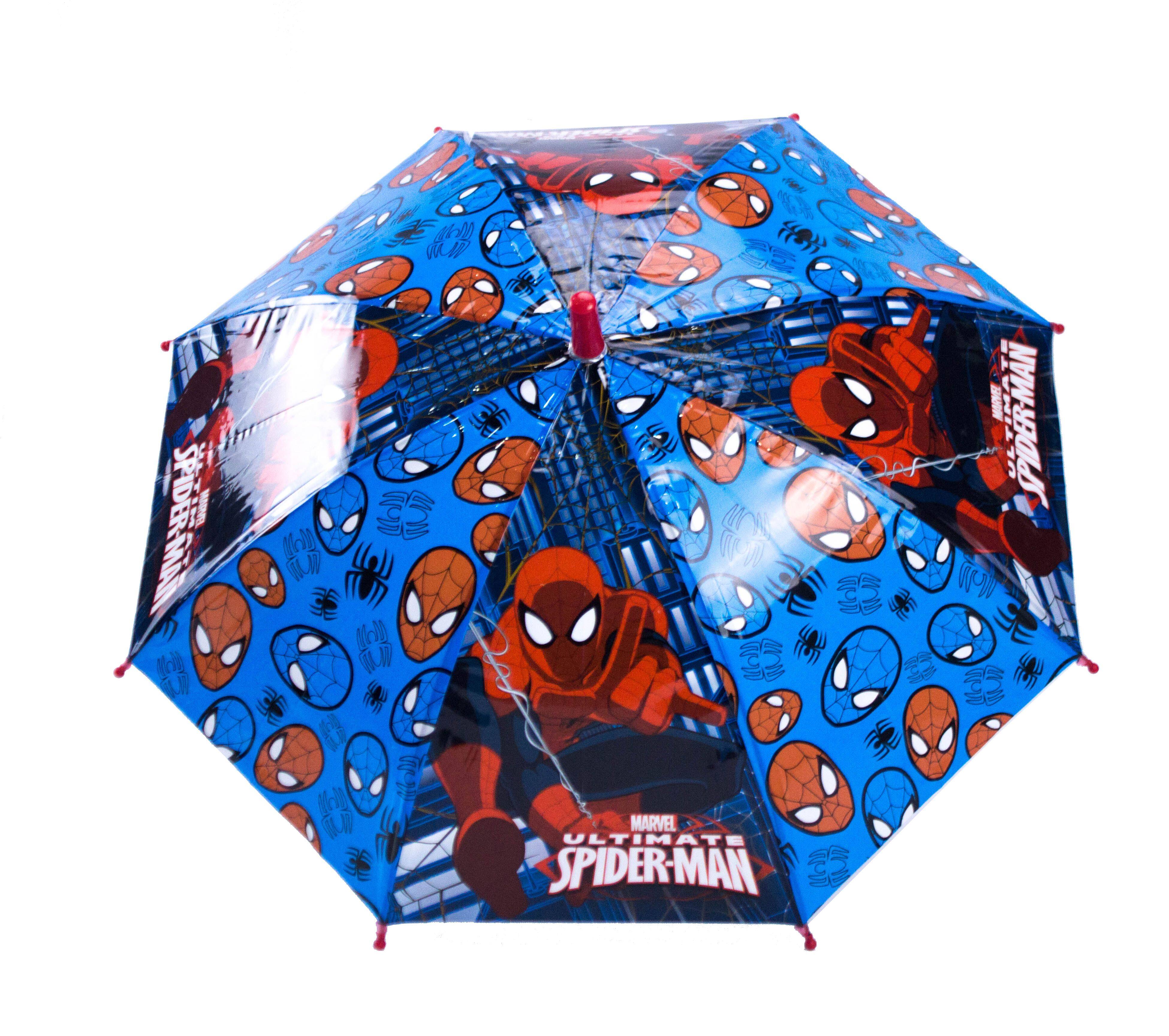 [ส่งฟรี] ร่มยาว 15 นิ้ว ร่มตอนเดียว ร่ม ลาย SPIDERMAN #SPD-158P ร่มกันฝน ร่มราคาถูก ขายส่งร่ม ร่มกันแดด ร่มลายการ์ตูน