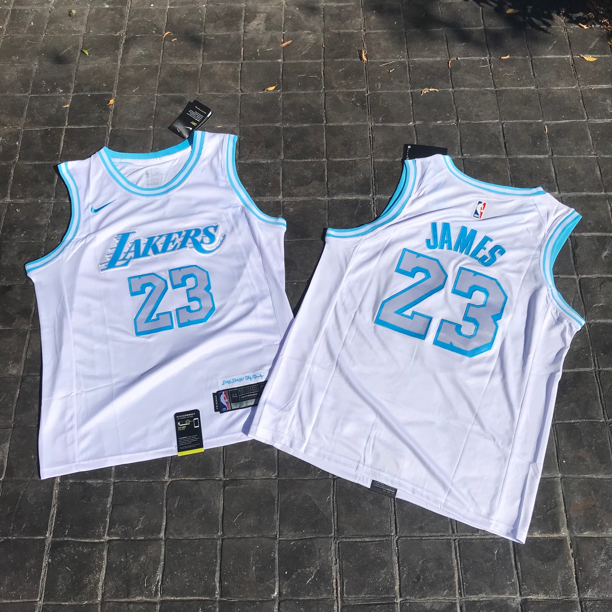 เสื้อบาสเกตบอล basketball jerseys(พร้อมจัดส่ง)#Lakers.james.23(snow)