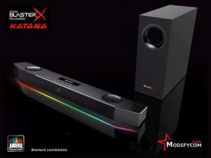 Creative Sound BlasterX Katana bluetooth (RGB) 7.1 สามารถผ่อนชำระได้