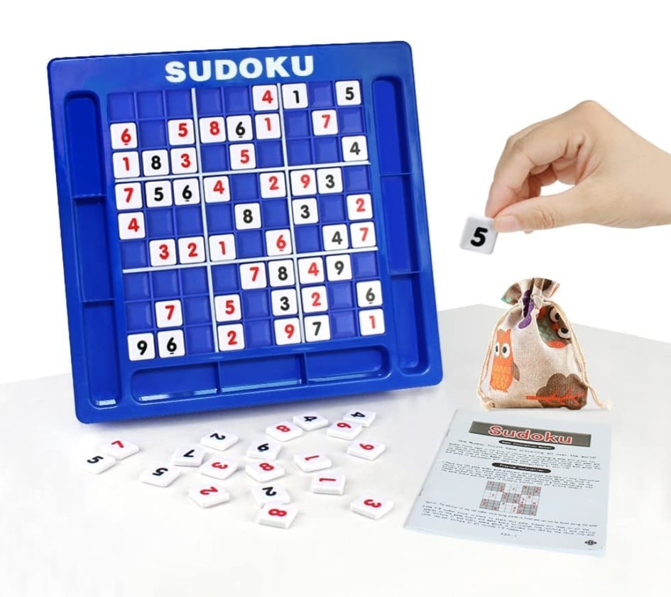 Sudoku Game Number Game เกมซูโดกุ เกมฝึกสมอง ของเล่นเสริมพัฒนาการ เกมเสริมทักษะ