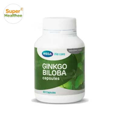Mega We Care Ginkgo Biloba 40mg 60 Capsules เมก้า วีแคร์ จิงโก บิโลบา
