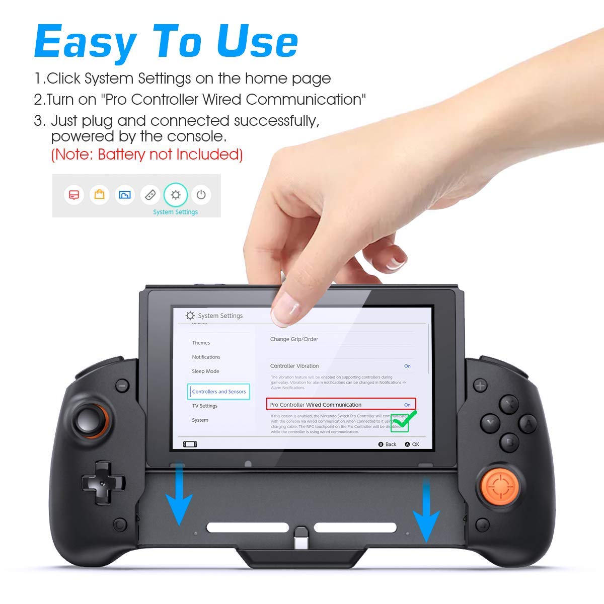 [COD] DOBE Switch Wireless Handheld Controller for Nintendo Switch ...