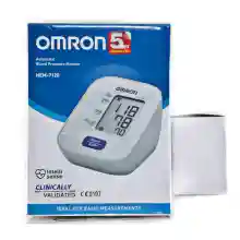 ภาพขนาดย่อของภาพหน้าปกสินค้าOmron เครื่องวัดความดันโลหิต ออมรอน รุ่น HEM-7120 แถมฟรี Adapter+ถ่าน (ของแท้ รับประกันศูนย์ 5 ปี) จากร้าน pmn healthcare บน Lazada ภาพที่ 3