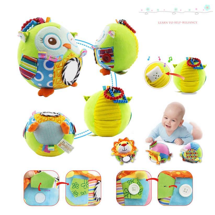 Smart Kiddy Shop ของเล่นเด็กอ่อน ของเล่นเสริมพัฒนาการ ลูกบอลผ้า ลูกบอลดนตรี เสียง Joking
