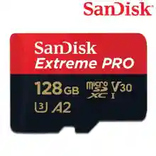 ภาพขนาดย่อของภาพหน้าปกสินค้าSanDisk Extreme Pro Micro SD Card SDHC 32GB SDXC 64GB 128GB 256GB 512 GB 1TB Speed R/W 200/140MB/s (SDSQXCD) เมมโมรี่ การ์ด Gopro8 Gopro9 Drone จากร้าน SJCAMOfficialStore บน Lazada ภาพที่ 2