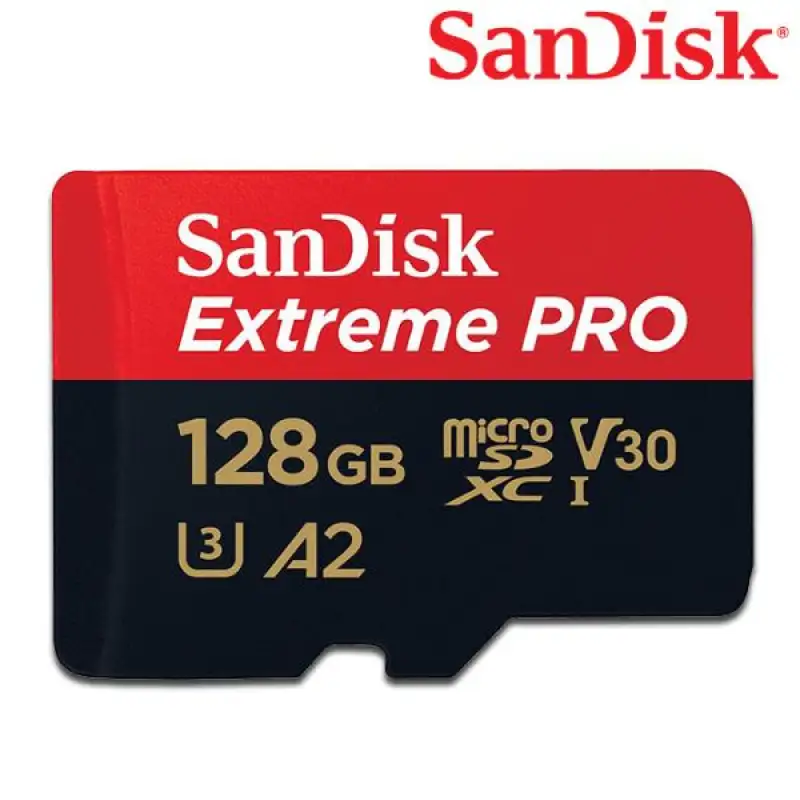 ภาพสินค้าSanDisk Extreme Pro Micro SD Card SDHC 32GB SDXC 64GB 128GB 256GB 512 GB 1TB Speed R/W 200/140MB/s (SDSQXCD) เมมโมรี่ การ์ด Gopro8 Gopro9 Drone จากร้าน SJCAMOfficialStore บน Lazada ภาพที่ 2