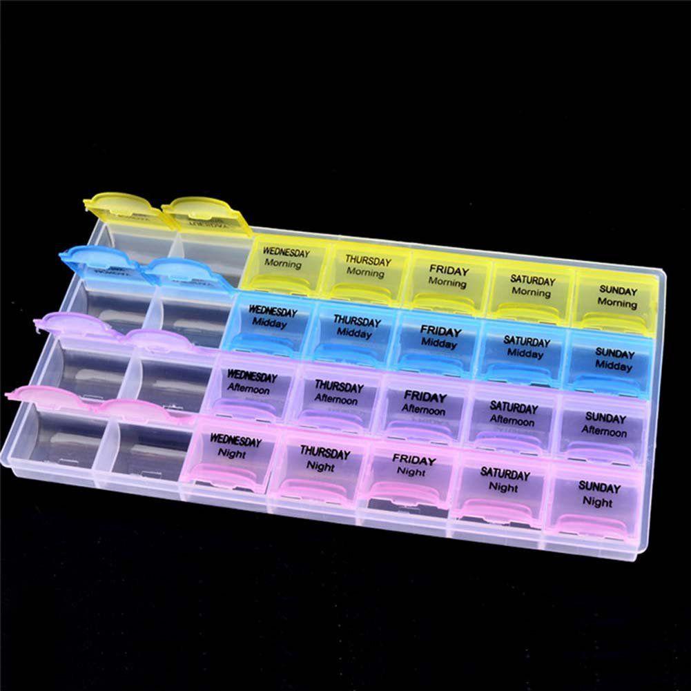 Multi-Function Storage Box Diamond Embroidery Slot Box, 28-Grid Jewelry Diamonds Earrings Beads Necklace Storage Box Display Case By Ycitc