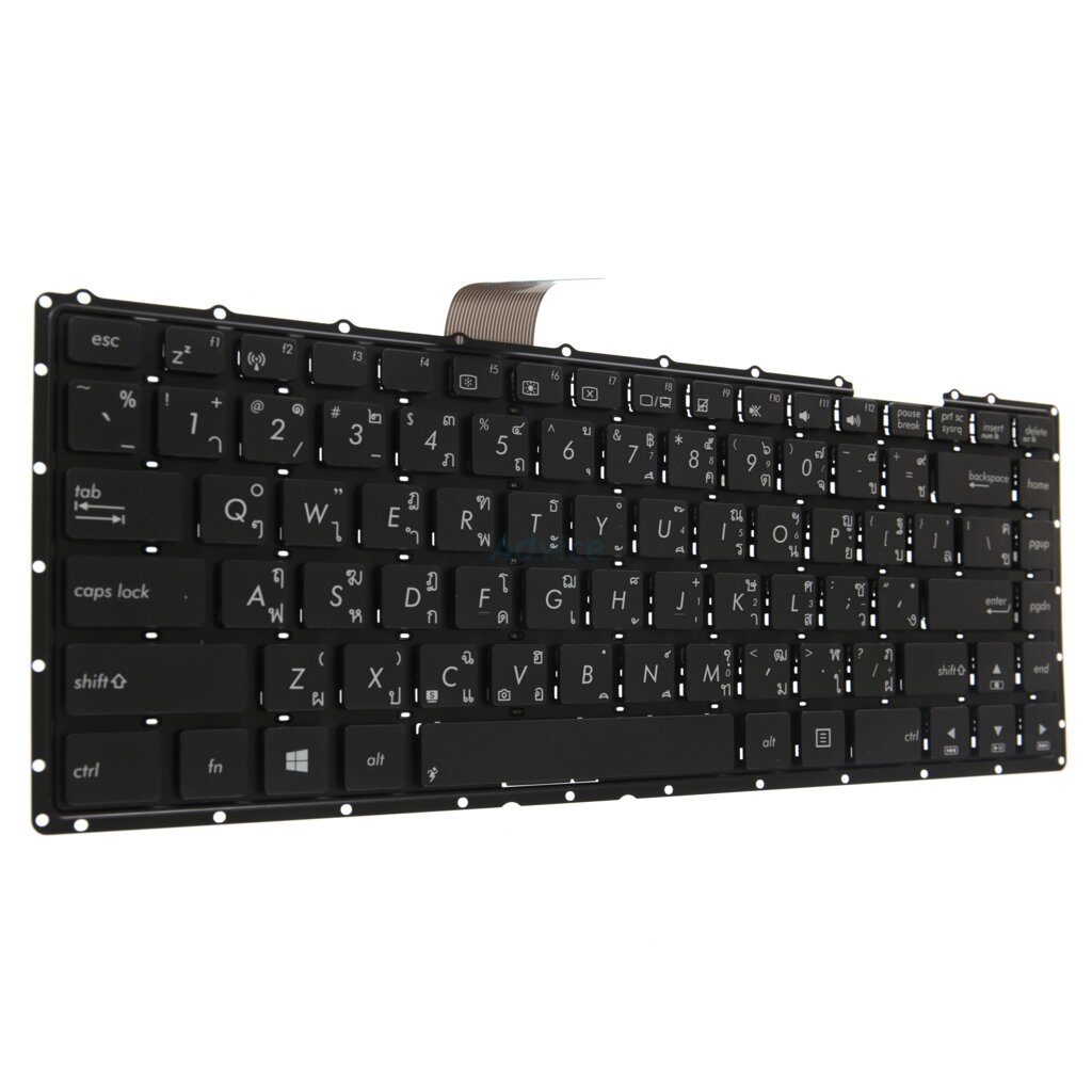 Keyboard ASUS X450M (Black) 'PowerMax' (สกรีนไทย-อังกฤษ)