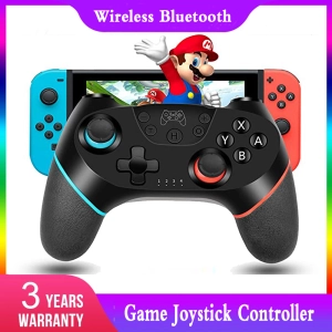 ภาพหน้าปกสินค้าจอย Pro สวิตซ์ คอนโทรลเลอร์ Joy Pro Switch Wireless Blth Controller Gamepad For Nintendo Switch Pro Controller Game Joystick Joypad Remote Console ตัวควบคุมเกม จอยสติ๊กเกม วิชาชีพ ด้ามจับ จอยสติ๊ก เกมคอนโซล คอนโทรลเลอร์ คอนโทรลเลอร์ไร้สาย ซึ่งคุณอาจชอบสินค้านี้