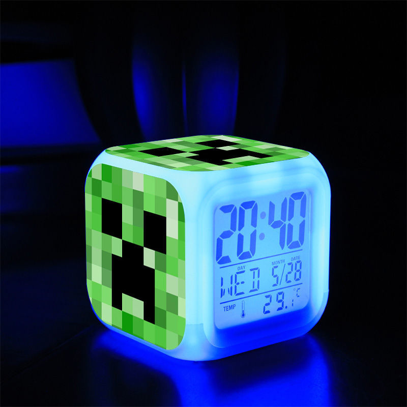 Minecraft My World Game Animation Peripheral Luminous Silent Alarm ...