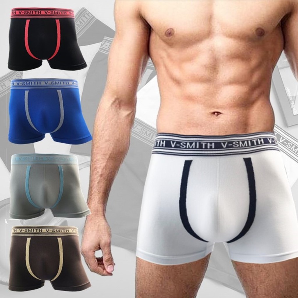 โปรโมชั่น ⚡️⚡️ V-Smith 008 Boxer กางเกงในชาย บ๊อกเซอร์ชาย บอกเซอ ซับในชาย กางเกงซับในชาย บ็อกเซอร์ (up.to.you.) ลดกระหน่ำ ชุด ชั้น ใน ผู้ชาย กางเกง ใน ลูกไม้ ผู้ชาย ชุด ชั้น ใน ชาย ของ แท้