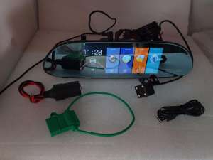 กล้องบันทึกหน้ารถยนต์ Anytek T80 3in1 พร้อมเบ้าเสริมกระบอกฟิวส์ที่ใช้ติดตั้ง