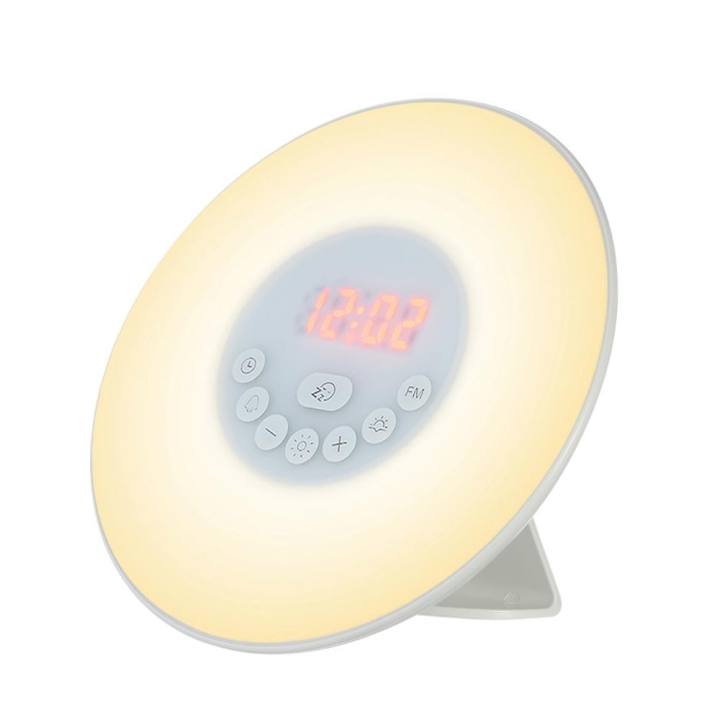 Wake Up Light Alarm Clock Sunrise Sunset Simulation Digital With Fm Radio 7 Colors Nature Sounds Snooze Function Touch Control Lazada - Colored Light Alarm Clock Wake Up Light Alarm Clock Sunrise Sunset Simulation Digital With Fm Radio 7 Colors Nature Sounds Snooze Function Touch Control Lazada - Colored Light Alarm Clock