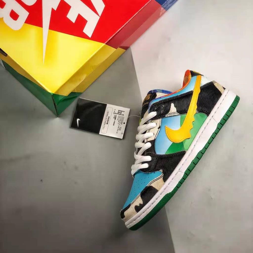 【NK* In Stock】NK* SB Dunk Low*Ben&Jerry‘S Chunky Dunky Ice Cream Hip