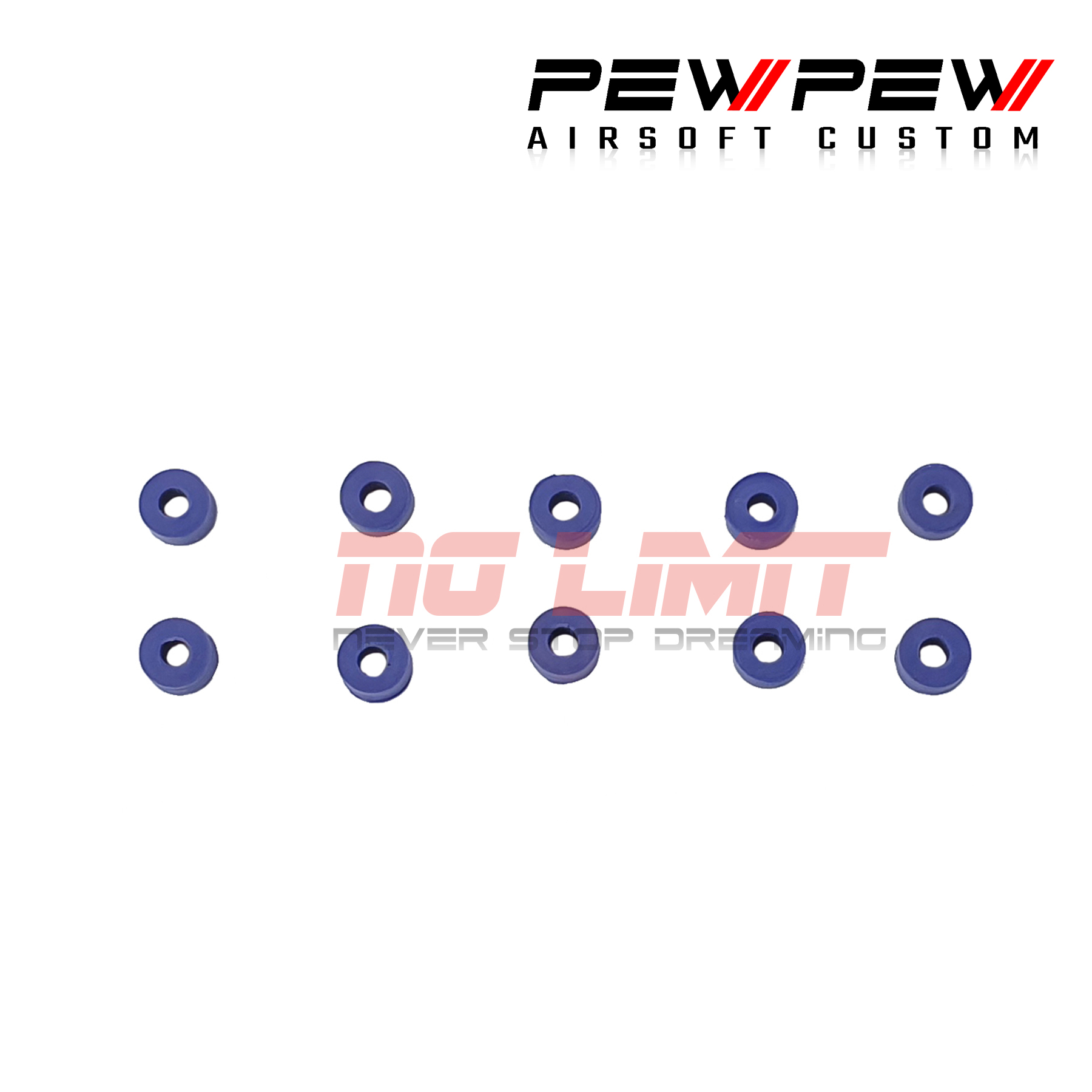 ยางรองเติม (จำนวน 10 เส้น) PEW PEW ช่วยทำให้เติมแก๊สแล้วไม่ฟู่ เติมแก๊สแบบเงียบๆ ยางหัววาล์วเติม