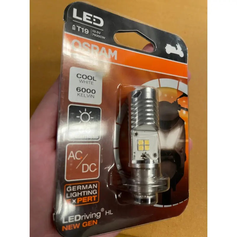 ภาพสินค้าOSRAM T19 หลอดไฟ led มอเตอร์ไซค์ ไฟหน้ารถยนต์ led หลอดไฟ led รถยนต์ หลอดไฟหน้ามอเตอร์ไซค์ led หลอดไฟหน้ามอเตอร์ไซค์ หลอดไฟหน้ารถยนต์ led หลอดไฟหรี่ จากร้าน Gogo's_shop บน Lazada ภาพที่ 8