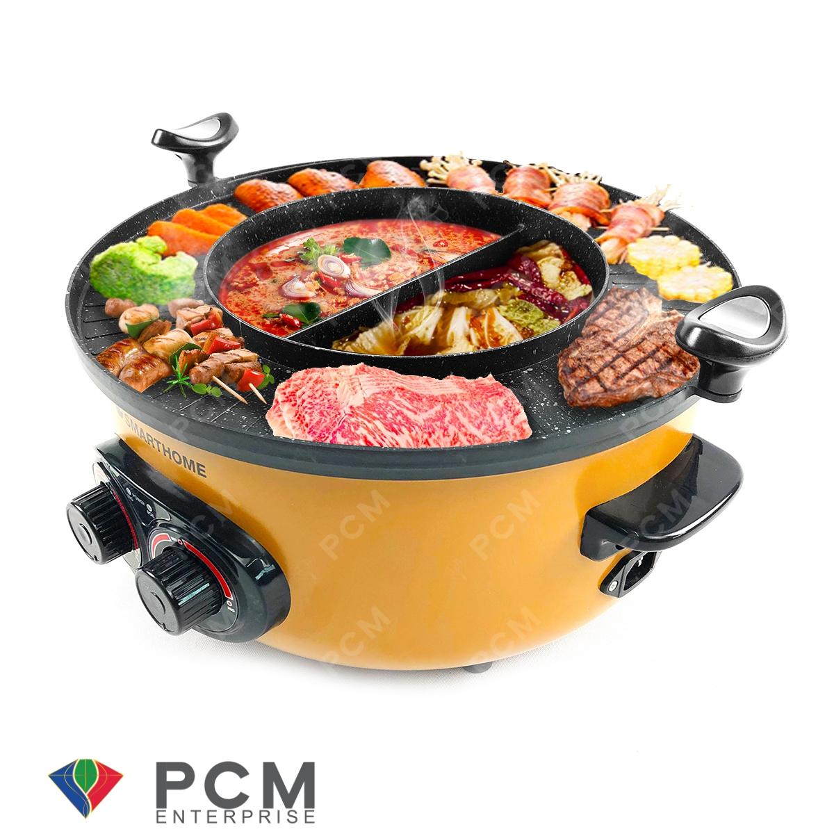 Smart home [Caple House] เตาปิ้งย่างอเนกประสงค์ 2IN1 1600 วัตต์ รุ่น SM-EG1600