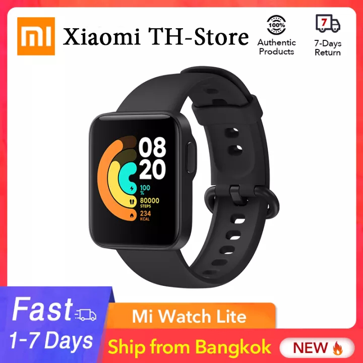 Global Version Xiaomi Mi Watch Lite GPS Fitness Tracker 24H Heart Rate Monitor Sport Bracelet 1.4 Inch Bluetooth 5.0 Smartwatch