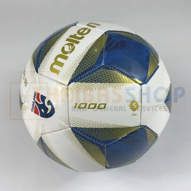 ภาพสินค้าลูกฟุตบอล ลูกบอล molten F5A1000-TH/TL1 ลูกฟุตบอลหนังเย็บ เบอร์5 ลาย FA THAILAND ตระกูล F5A1000 จากร้าน ThaiBasShop บน Lazada ภาพที่ 1