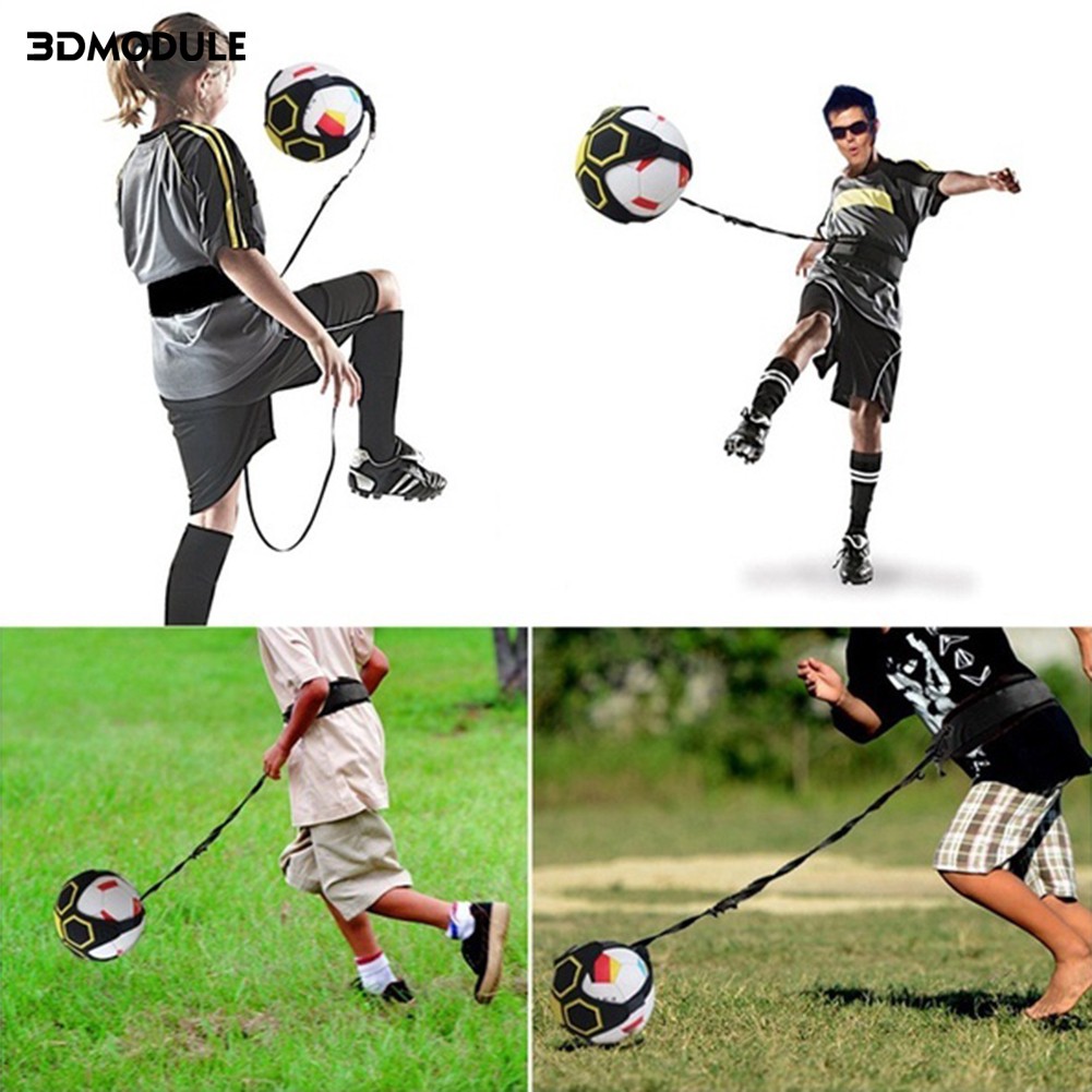 3DM Football Strap Kick Trainer Control Soccer Training Adjustable