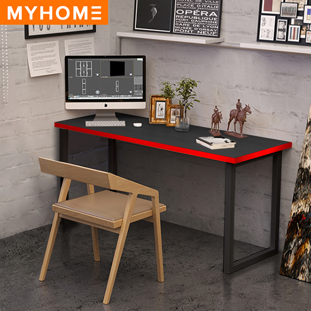 (*สินค้าพร้อมส่ง*) MYHOME DESIGN : โต๊ะเล่นเกมส์ โต๊ะทำงาน โต๊ะสำนักงาน  ดีไซน์สวย คุณภาพดี (Home & Office Furniture Desk / Study / Dining / Gaming Table)