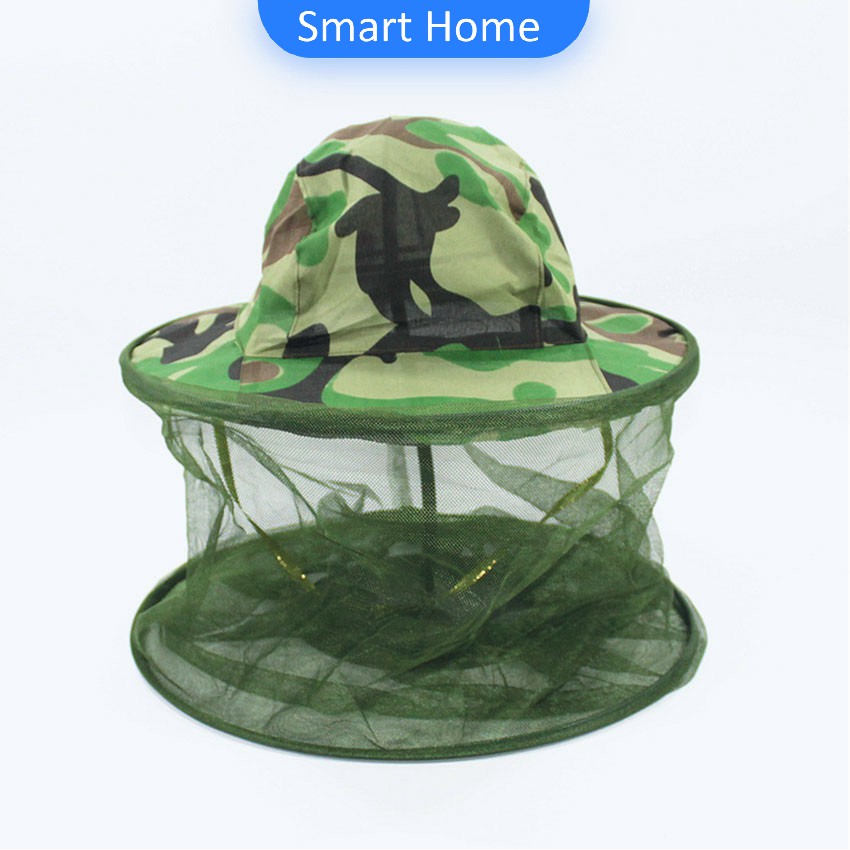หมวกกันแมลง หมวกปีกกว้าง หมวกกันยุงแมลง หมวกเดินป่าหมวกมุ้ง  Insect hat
