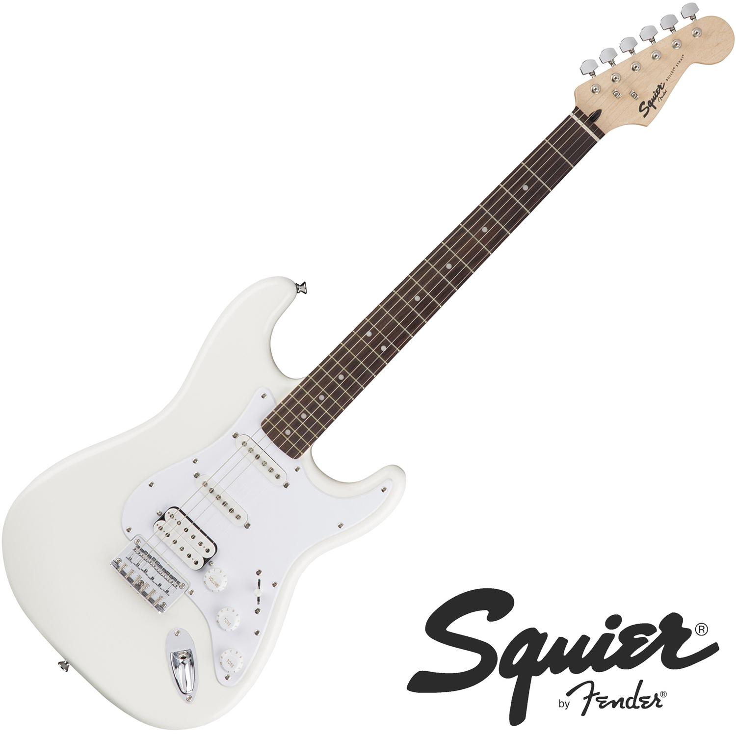 Fender® กีตาร์ไฟฟ้า HSS รุ่น Squier Bullet Strat (สี Brown Sunburst) ** ประกันศูนย์ 1 ปี **