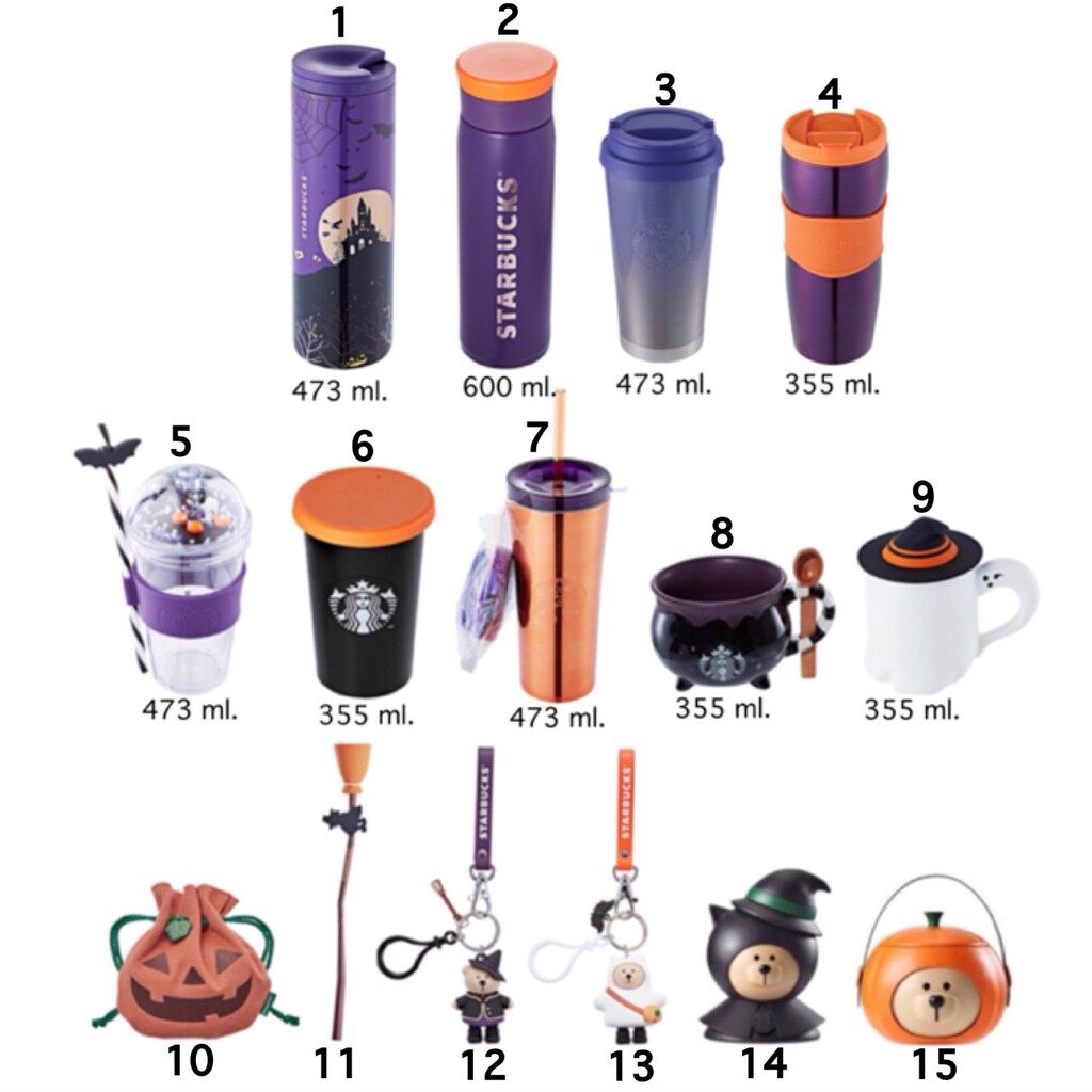 Dome Halloween Starbucks korea 473 ml. WNW04 ThaiPick