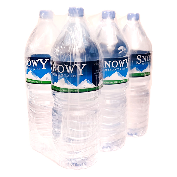 Snowy Australian Natural Spring Water 1.5lt (CARTON) น้ำแร่ธรรมชาติสโนวี่เมาท์เท่น ขนาด 1.5 ลิตร (ขายยกลัง) (9913)