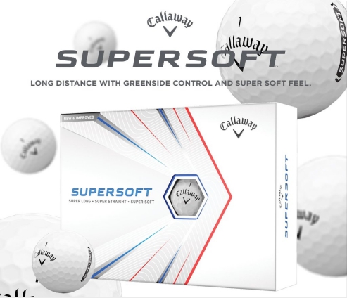 ลูกกอล์ฟ Callaway SuperSoft Golfball ราคาถูก