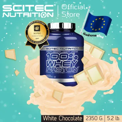 SCITEC NUTRITION 100% Whey Protein White Chocolate 2350g