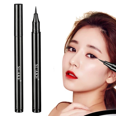 Eyeliner Waterproof fine head, quick-drying, smooth and not easy to smudge black pen Long-Lasting Eye makeup
