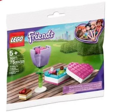 LEGO Friends -Chocolate Box & Flower polybag (30411)