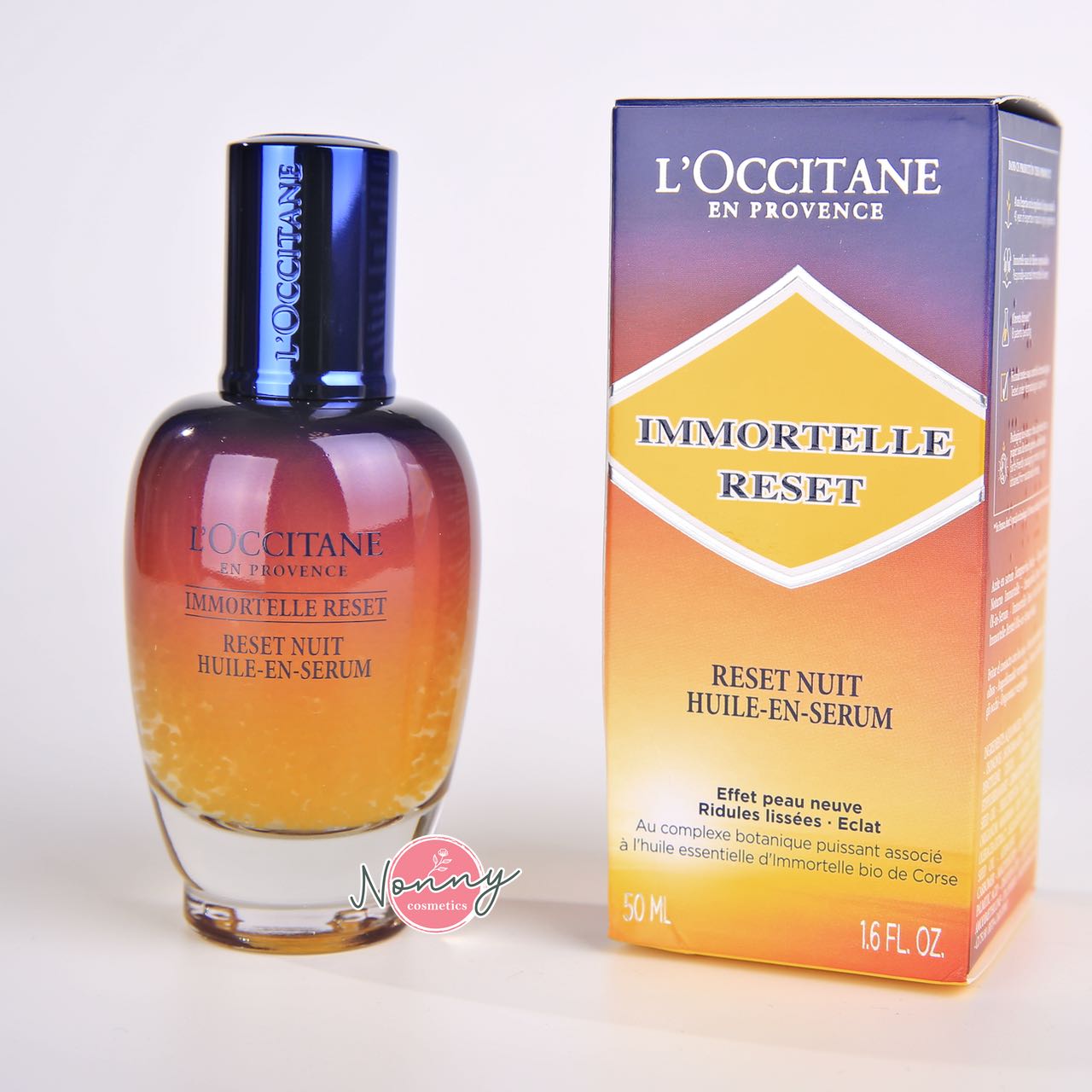 L'Occitane Immortelle Overnight Reset Oil In Serum 30ml and 50ml (In
