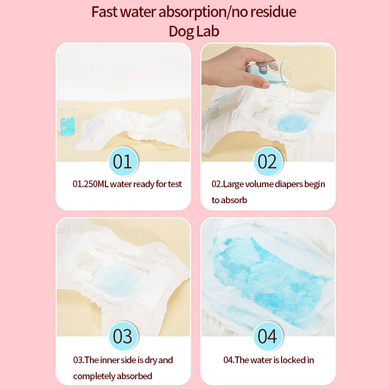 Supplies Dog Diapers Super Absorbent Female Dog Menstruation Pads Puppy