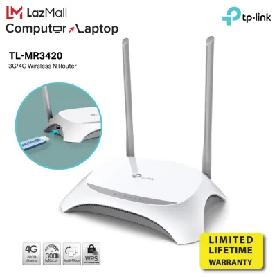 TP-Link TL-MR3420 Air Card Router 3G/4G Wireless N Router ( เราเตอร์แบบเสียบแอร์การ์ด อุปกรณ์เน็ตเวิร์ค )
