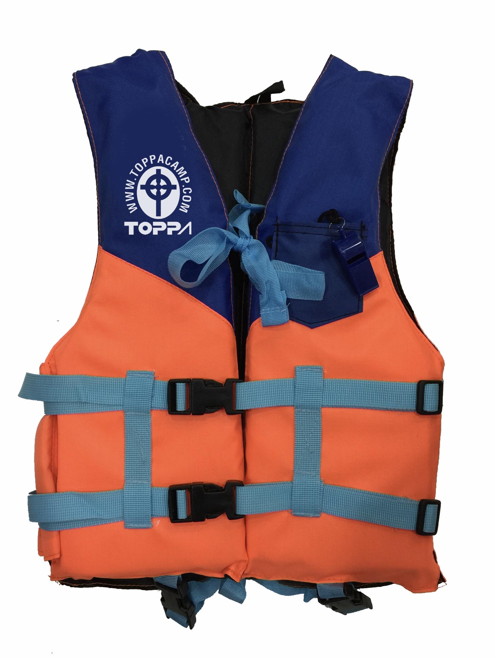 ลด50% เสื้อชูชีพเด็กระดับพรีเมียม TOPPA รุ่น Sea Nemo ชนิดเสื้อพยุงตัว มาตรฐานอุตสาหกรรม สำหรับเด็ก 15-25กก.