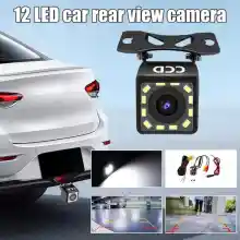 ภาพขนาดย่อของภาพหน้าปกสินค้าจัดส่งที่รวดเร็ว กล้องถอยหลัง 170 องศา กล้องมองหลังรถยนต์ 12 LED กล้องถอยหลัง HD Night Vision กล้องมองหลังกันน้ำสำหรับรถยนต์ จากร้าน AM Fans-TH บน Lazada