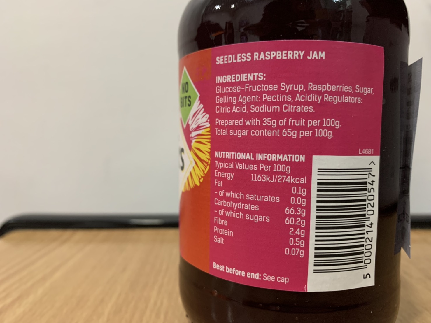 Duerr's Raspberry Jam 454g ดูเอ้อร์ แยมราสเบอร์รี่ - Food Variety ...