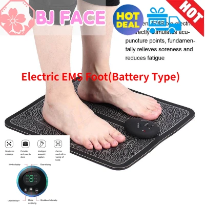 [BJ FACE] Electric EMS Foot Massage Pad Feet Acupuncture Stimulator Massager