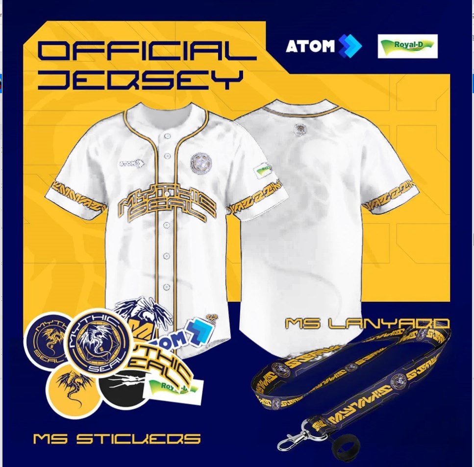 Mythic Seal jersey Custom names and numbers Lazada.co.th